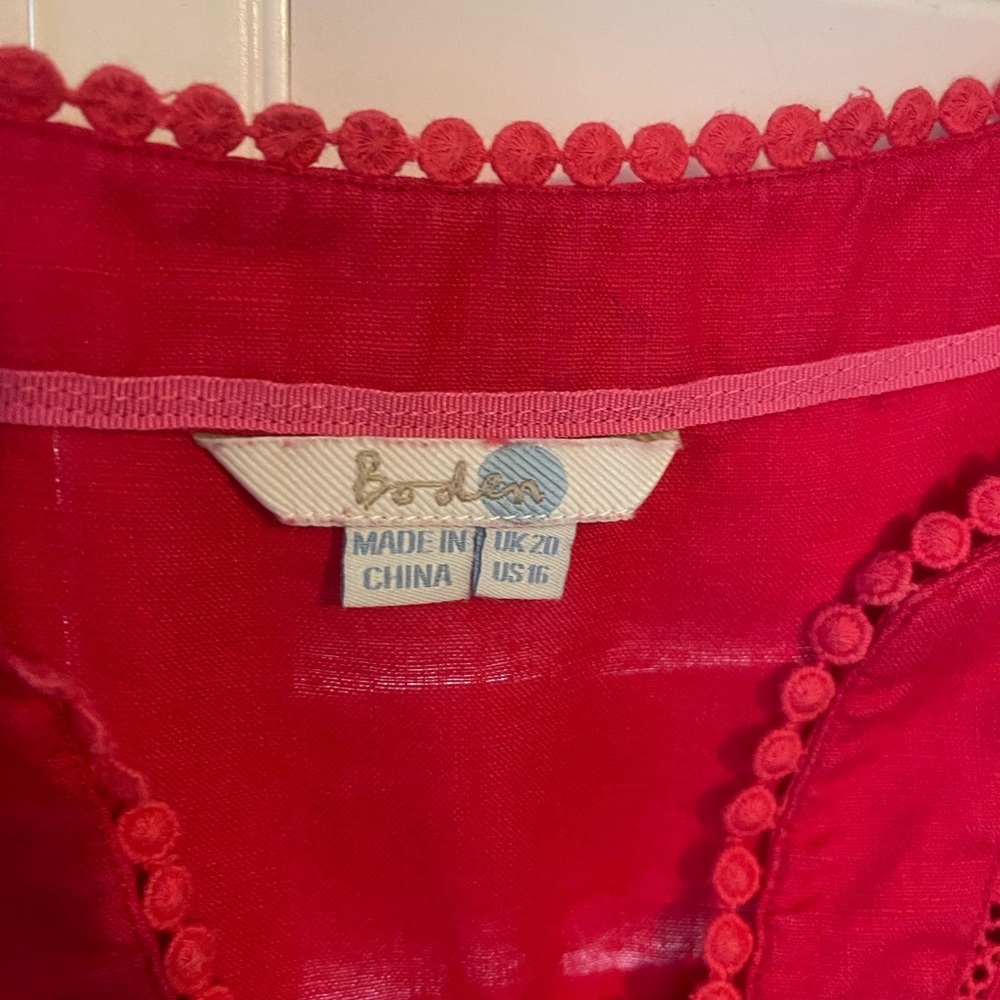 Boden pink blouse - Picture 5 of 12